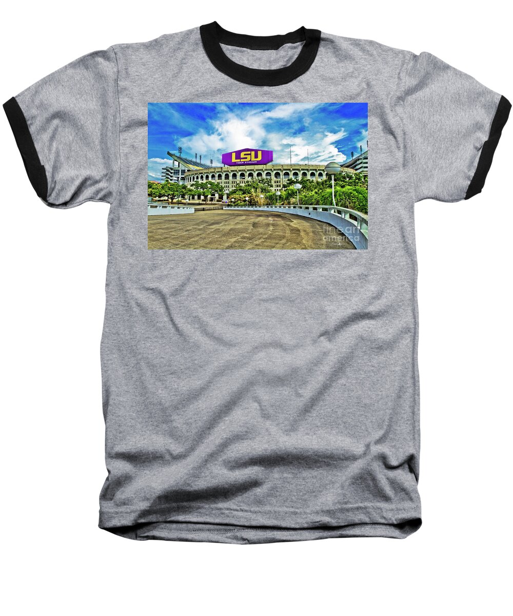 Lsu Baseball T-Shirt featuring the photograph Death Valley by Scott Pellegrin