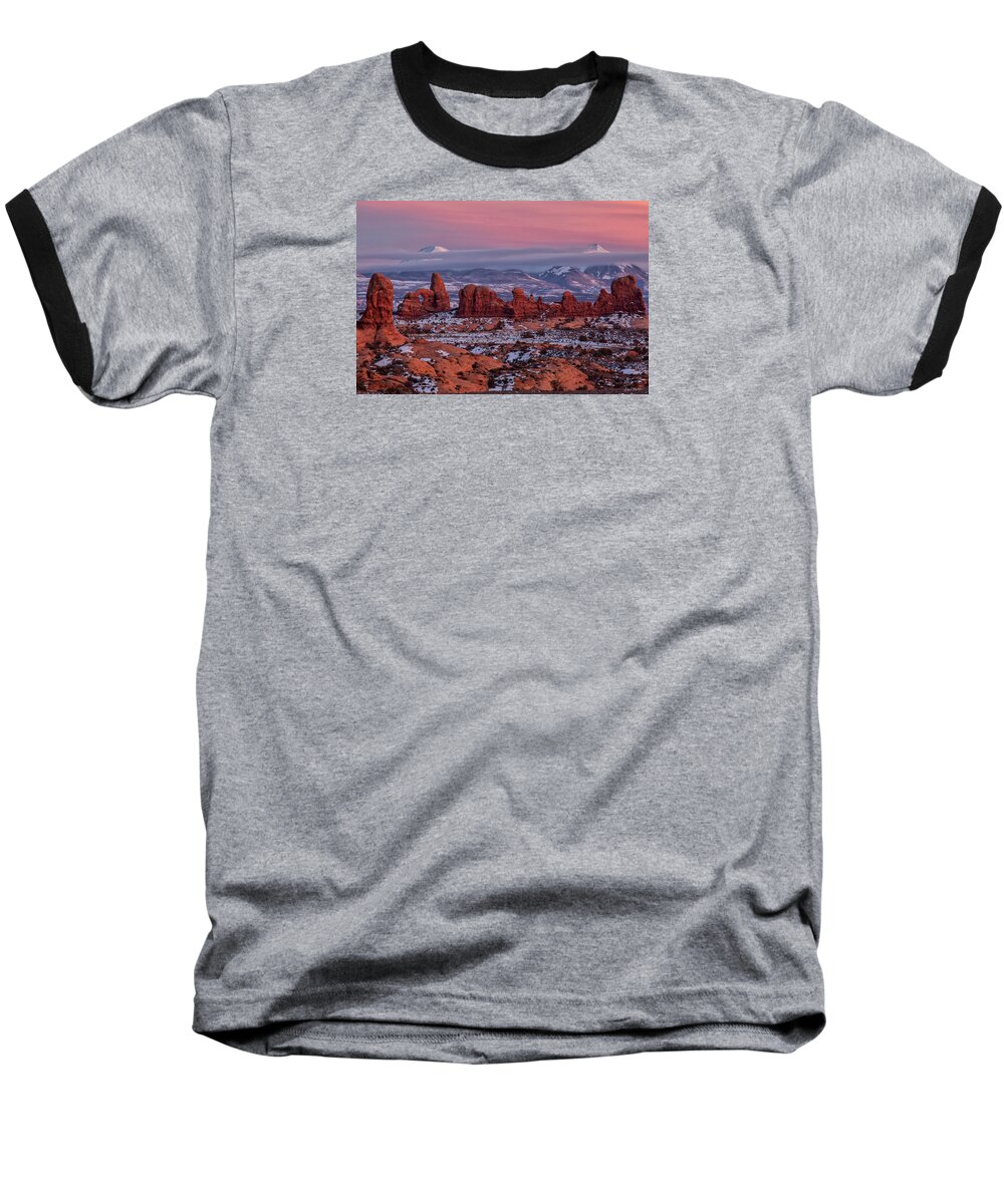 Moab Baseball T-Shirt featuring the photograph Desert Beauty 2 by Dan Norris