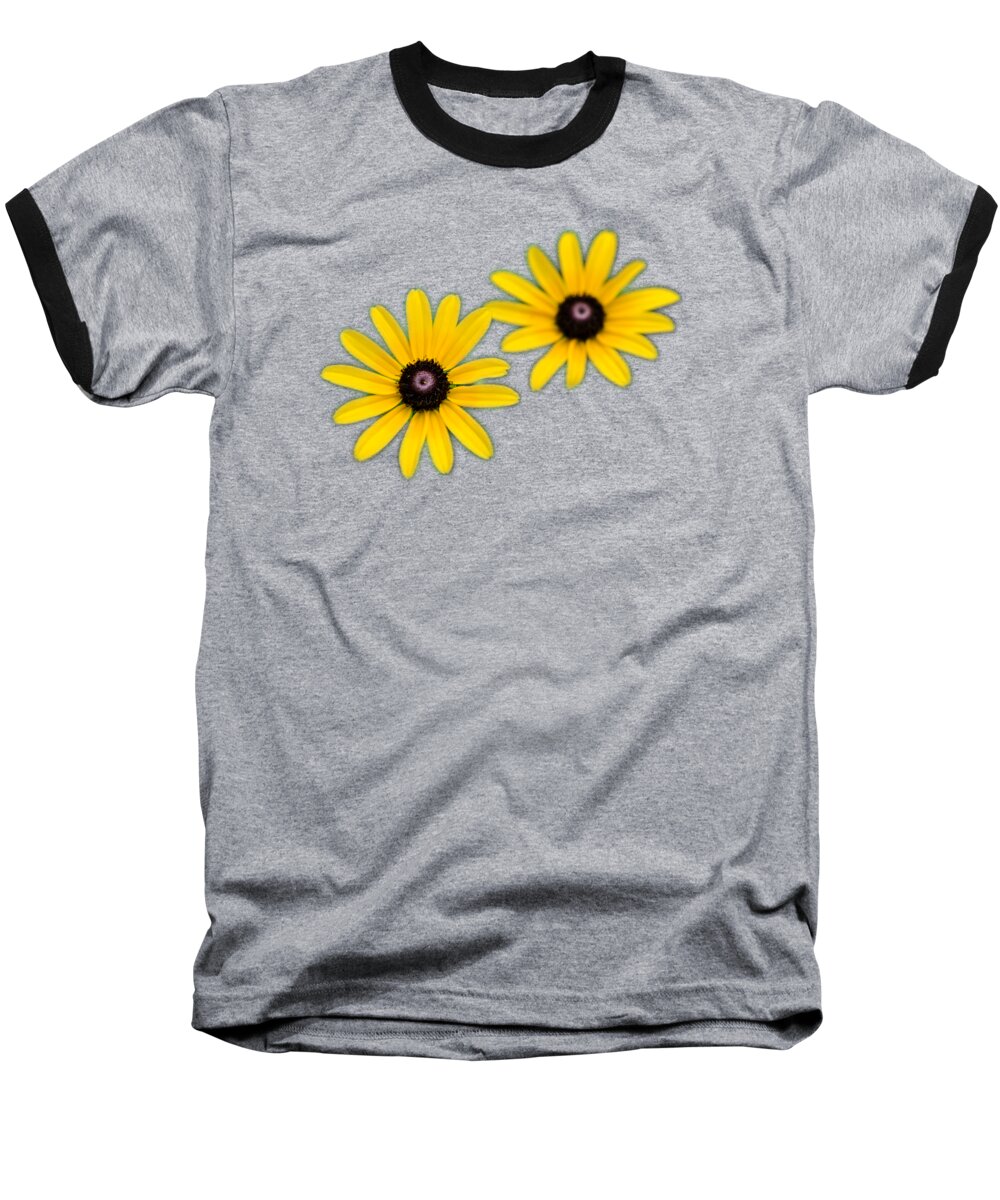 Daisies Baseball T-Shirt featuring the photograph Double Daisies by Christina Rollo
