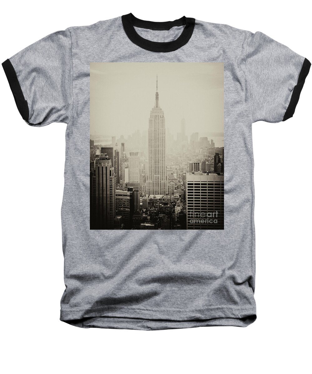 Nyc Baseball T-Shirt featuring the photograph Empire by RicharD Murphy