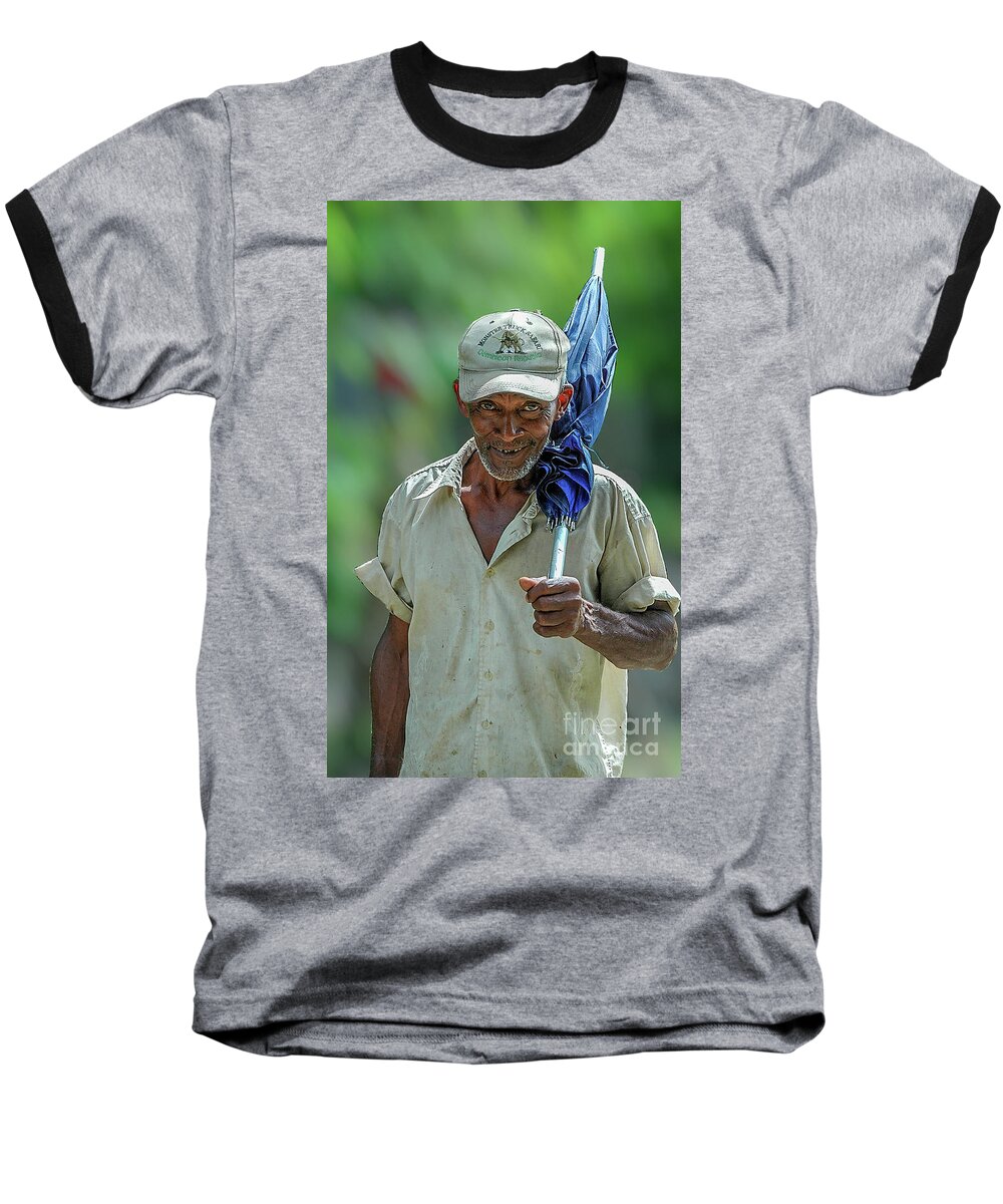 Dominican-republic Baseball T-Shirt featuring the photograph Faces of the Dominican Republic by Bernd Laeschke