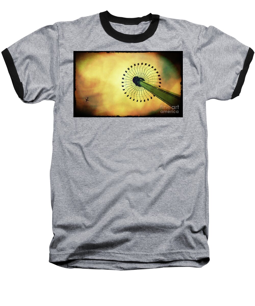 Sky Baseball T-Shirt featuring the photograph Fear Not by Bill King