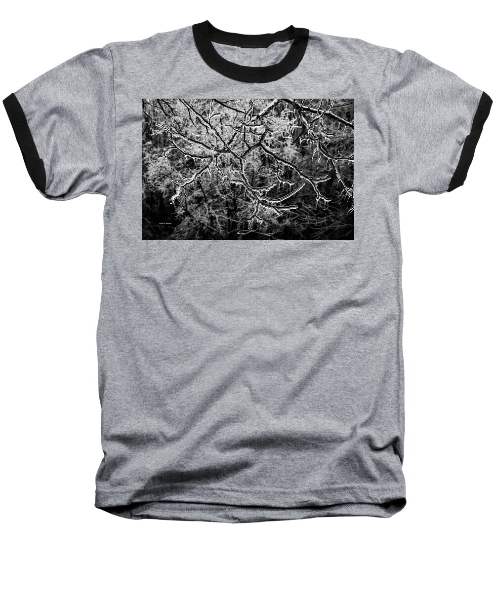 Ice Baseball T-Shirt featuring the photograph Frozen in Time by Dale R Carlson