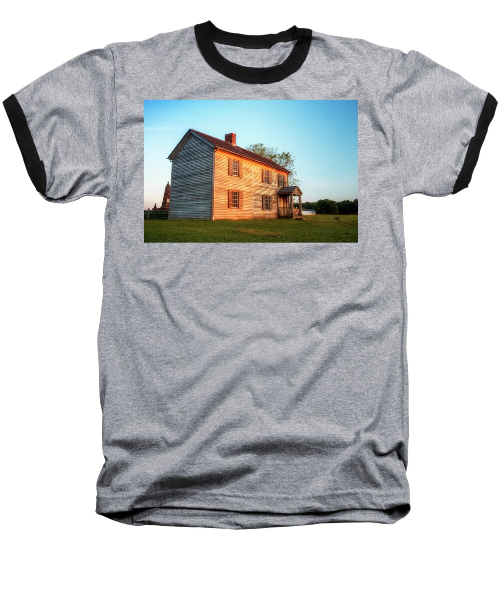 Henry Baseball T-Shirt featuring the photograph Henry House by Travis Rogers