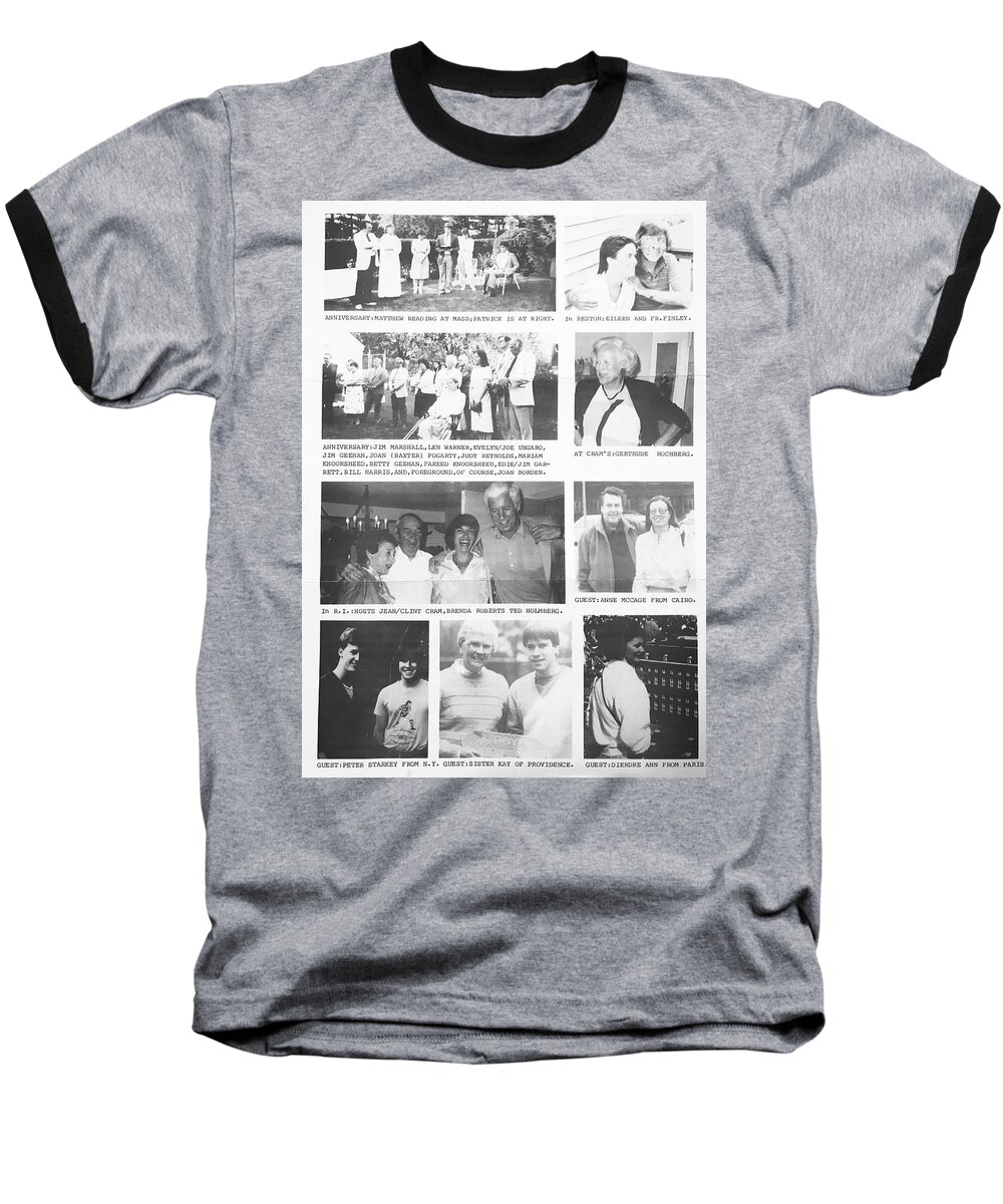 Anniversary Baseball T-Shirt featuring the photograph Hoye Family by Kat Kem Art
