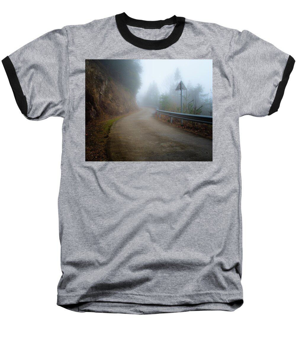 Pinhole Baseball T-Shirt featuring the photograph Is anyone coming? by William Dickman