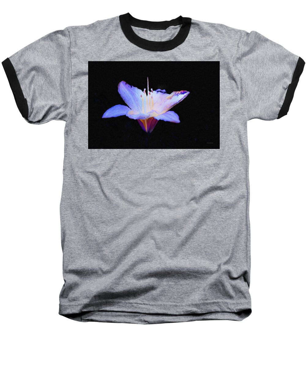 Flower Baseball T-Shirt featuring the photograph Itsa Tiger Lily by Diane Lindon Coy