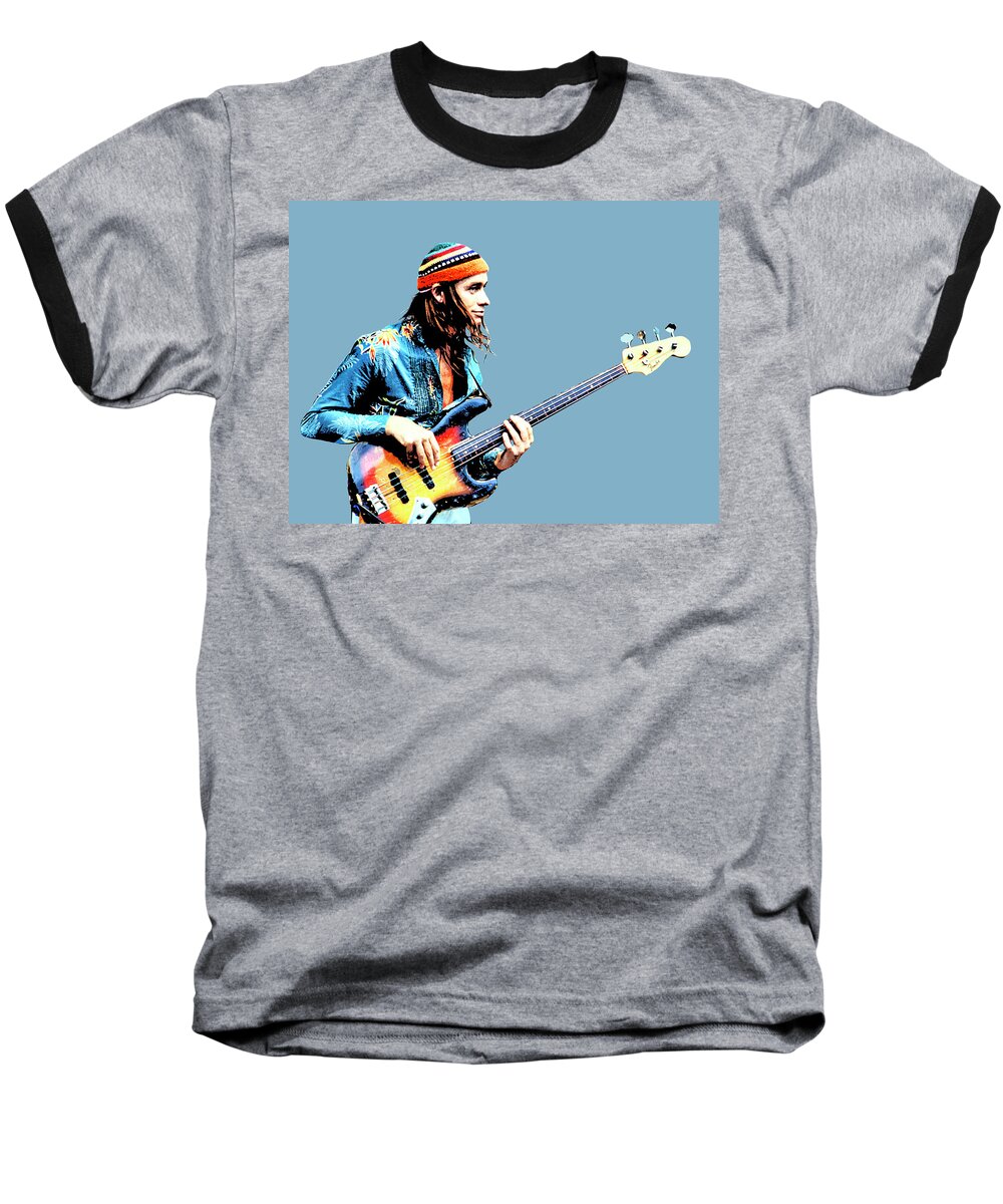 Jaco Pastorius Baseball T-Shirt featuring the photograph Jaco Pastorius by Dominic Piperata