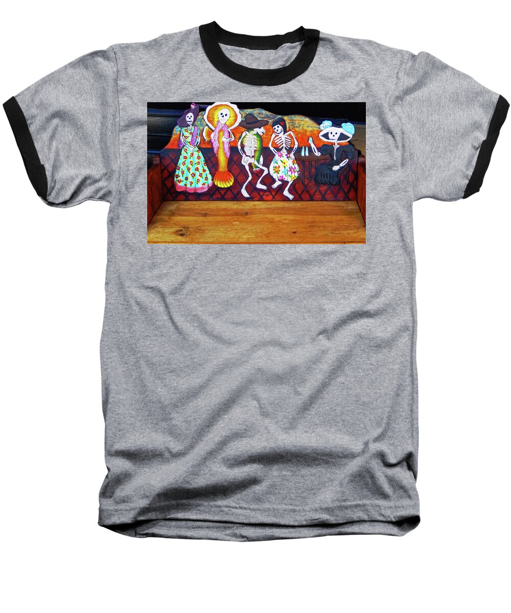 Tourist Baseball T-Shirt featuring the photograph Jerome Ghosts 300 by Sharon Williams Eng