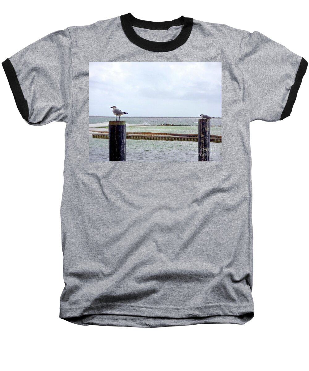 Destin Baseball T-Shirt featuring the photograph Just Chillin' by Megan Cohen