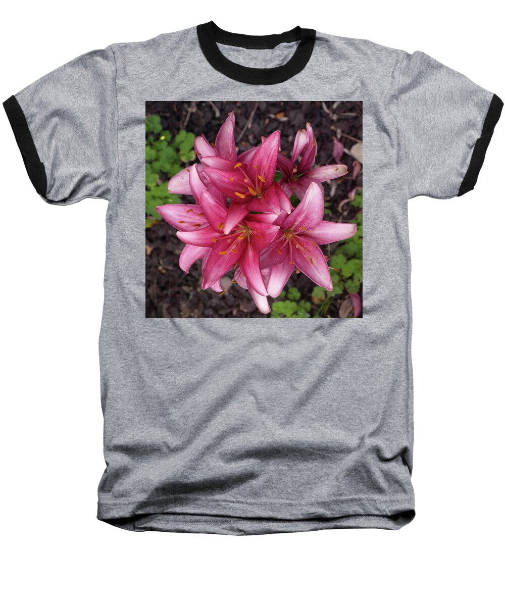 Lily Baseball T-Shirt featuring the photograph Lilixplosion 7 by Jeffrey Peterson