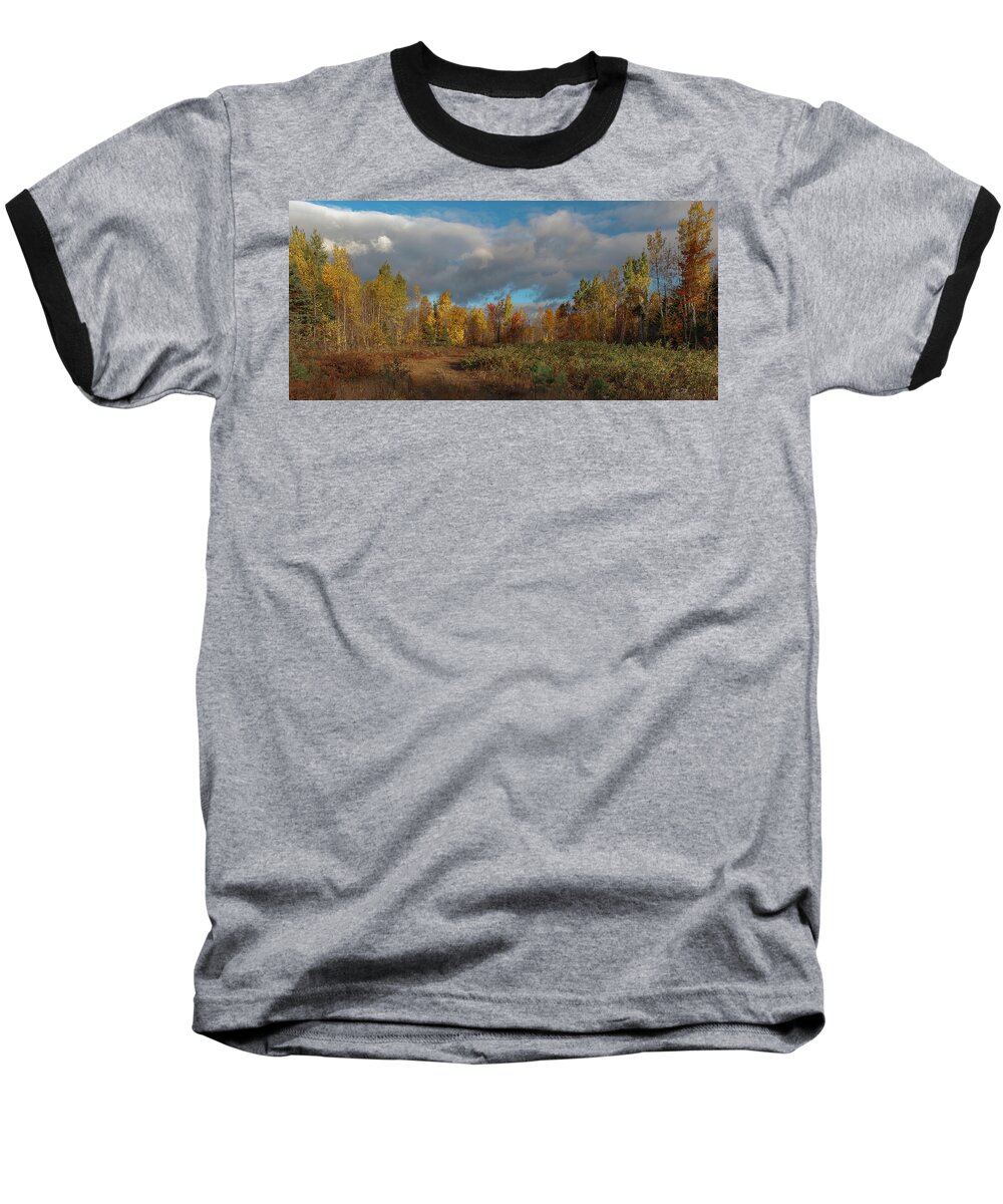 Maine Baseball T-Shirt featuring the photograph Maine Wilderness Color 2 by Rick Hartigan