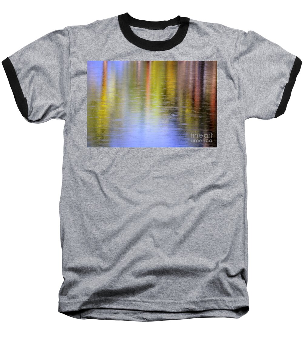 Rainbow Baseball T-Shirt featuring the photograph Rainbow Waters by Lorenzo Cassina