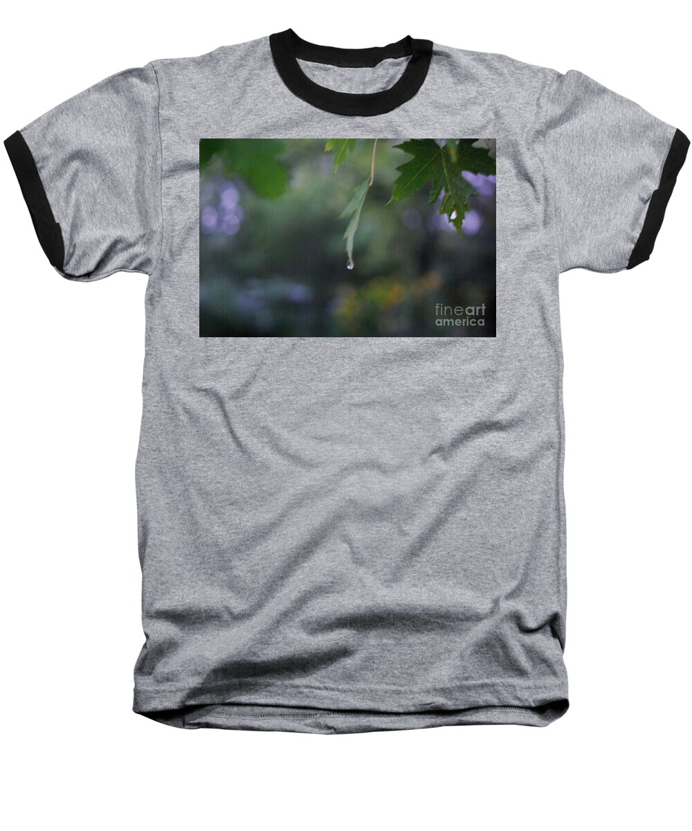 Nature Baseball T-Shirt featuring the photograph Raining by Frank J Casella
