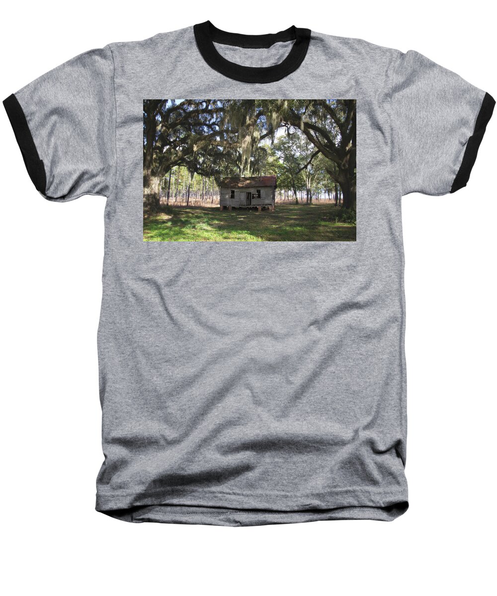 Florida Baseball T-Shirt featuring the photograph Resting Under the Big Shade Trees by Kelly Gomez