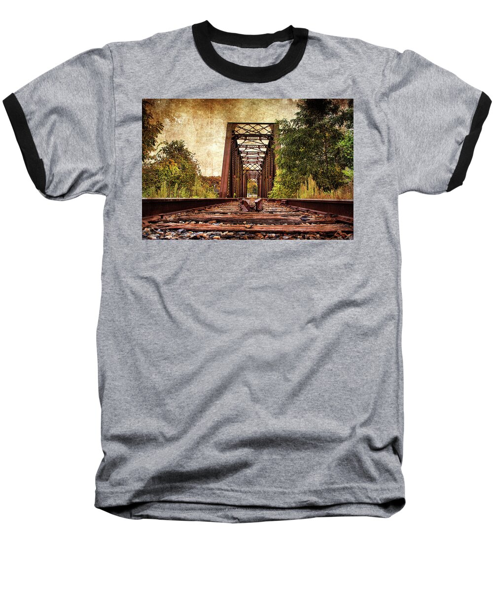 Cindi Ressler Baseball T-Shirt featuring the photograph Right Down The Center by Cindi Ressler