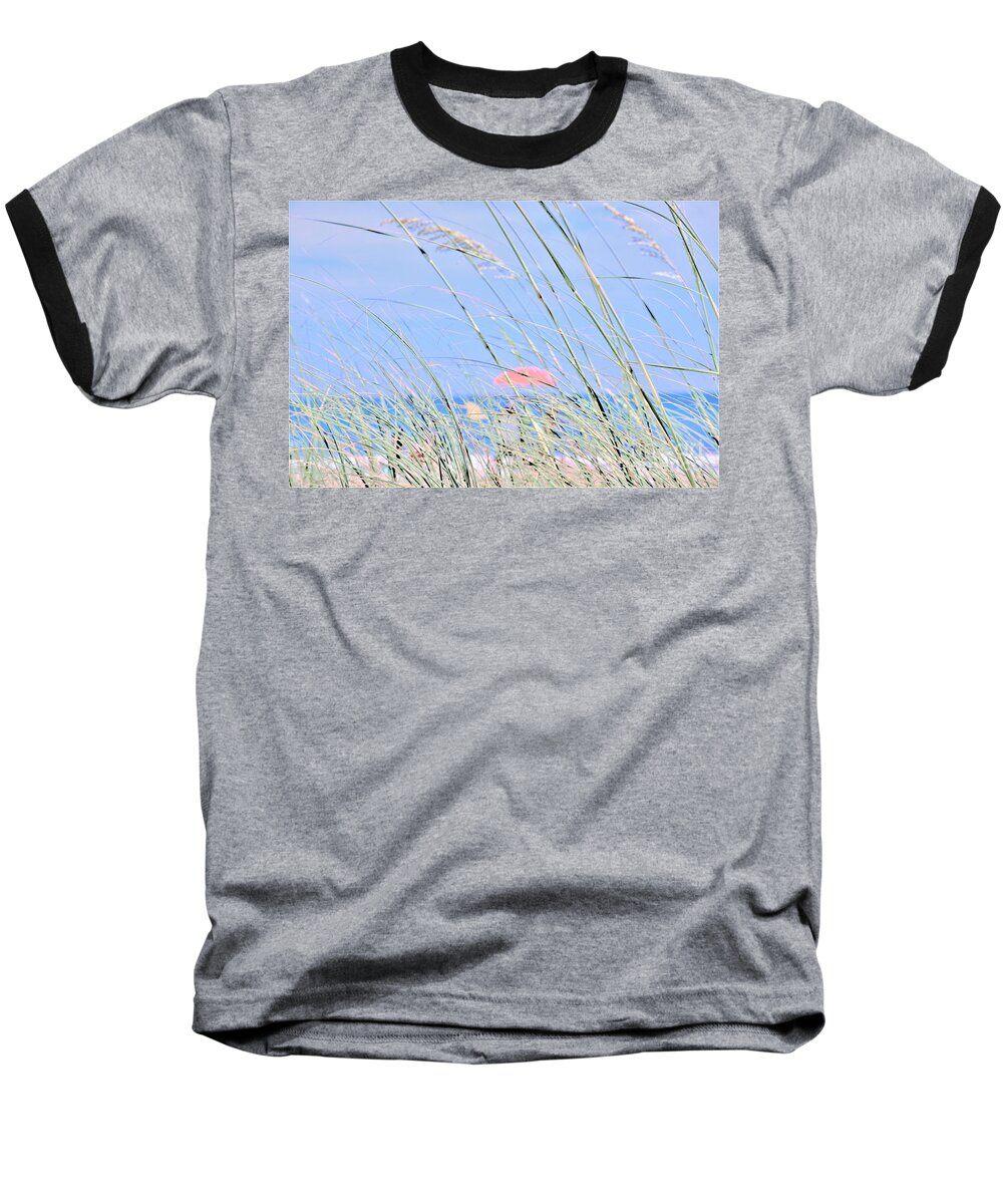 Seaside Baseball T-Shirt featuring the photograph Seaside by Merle Grenz