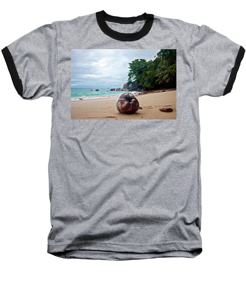 Seychelles Baseball T-Shirt featuring the photograph Seychelles by Gouzel -