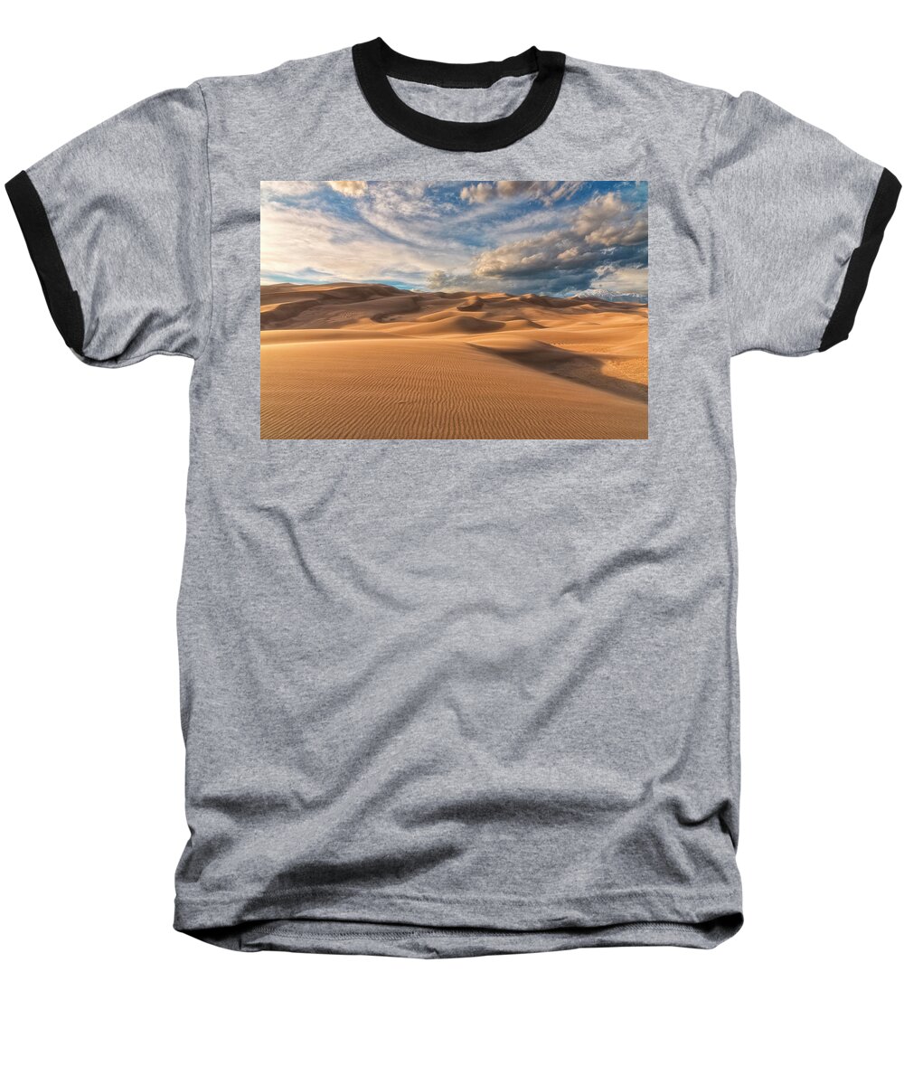 Shadowed Baseball T-Shirt featuring the photograph Shadowed by Russell Pugh