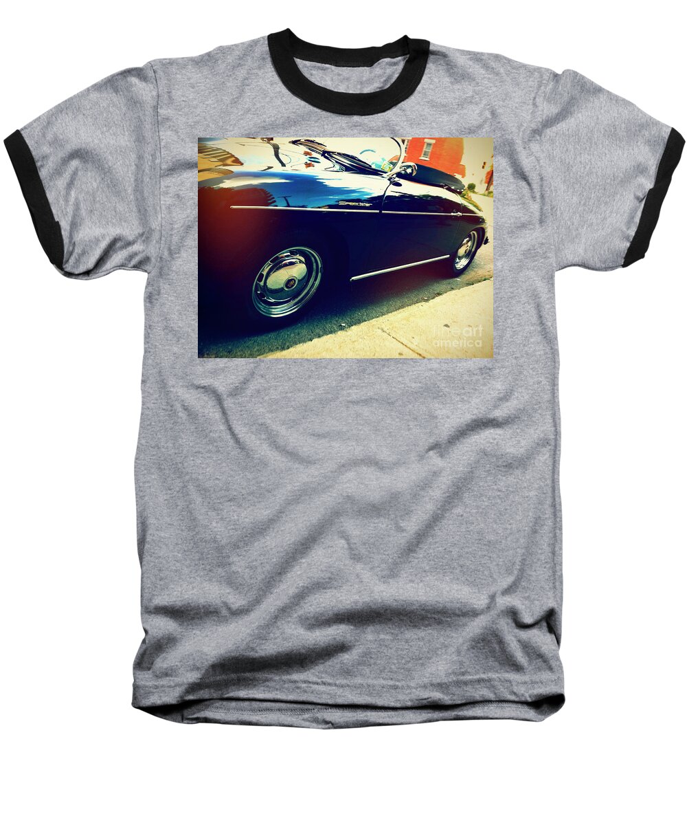 Porsche Baseball T-Shirt featuring the photograph Speedster by RicharD Murphy