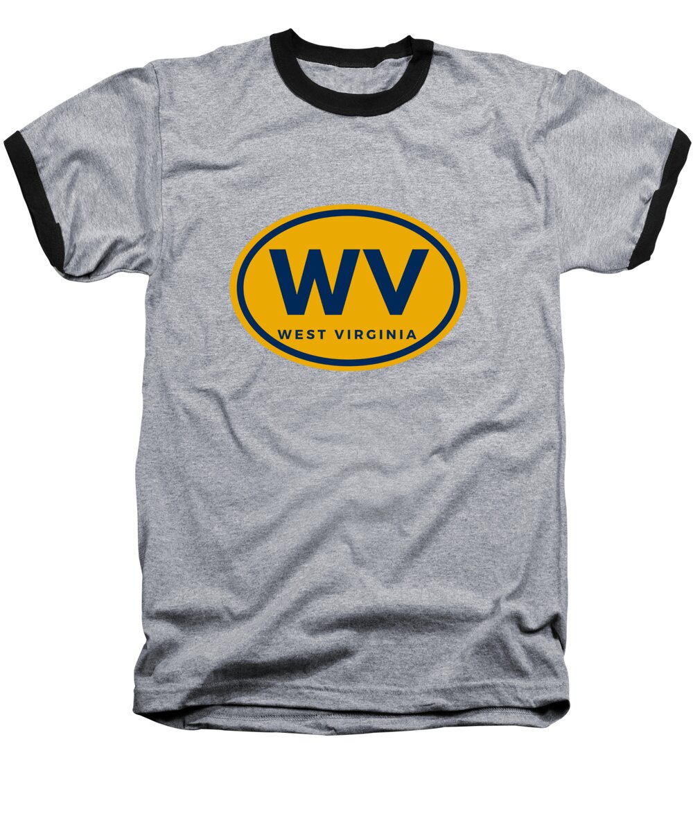 West Virginia Baseball T-Shirt featuring the photograph State Pride by Aaron Geraud