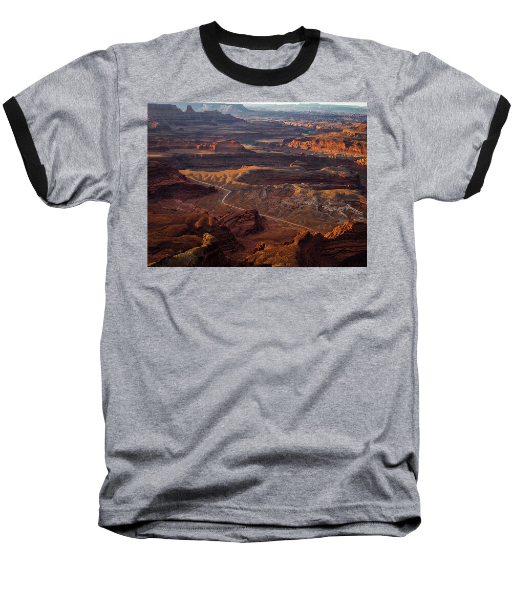 Aspens Baseball T-Shirt featuring the photograph Sunrise At Schaffer Canyon by Johnny Boyd