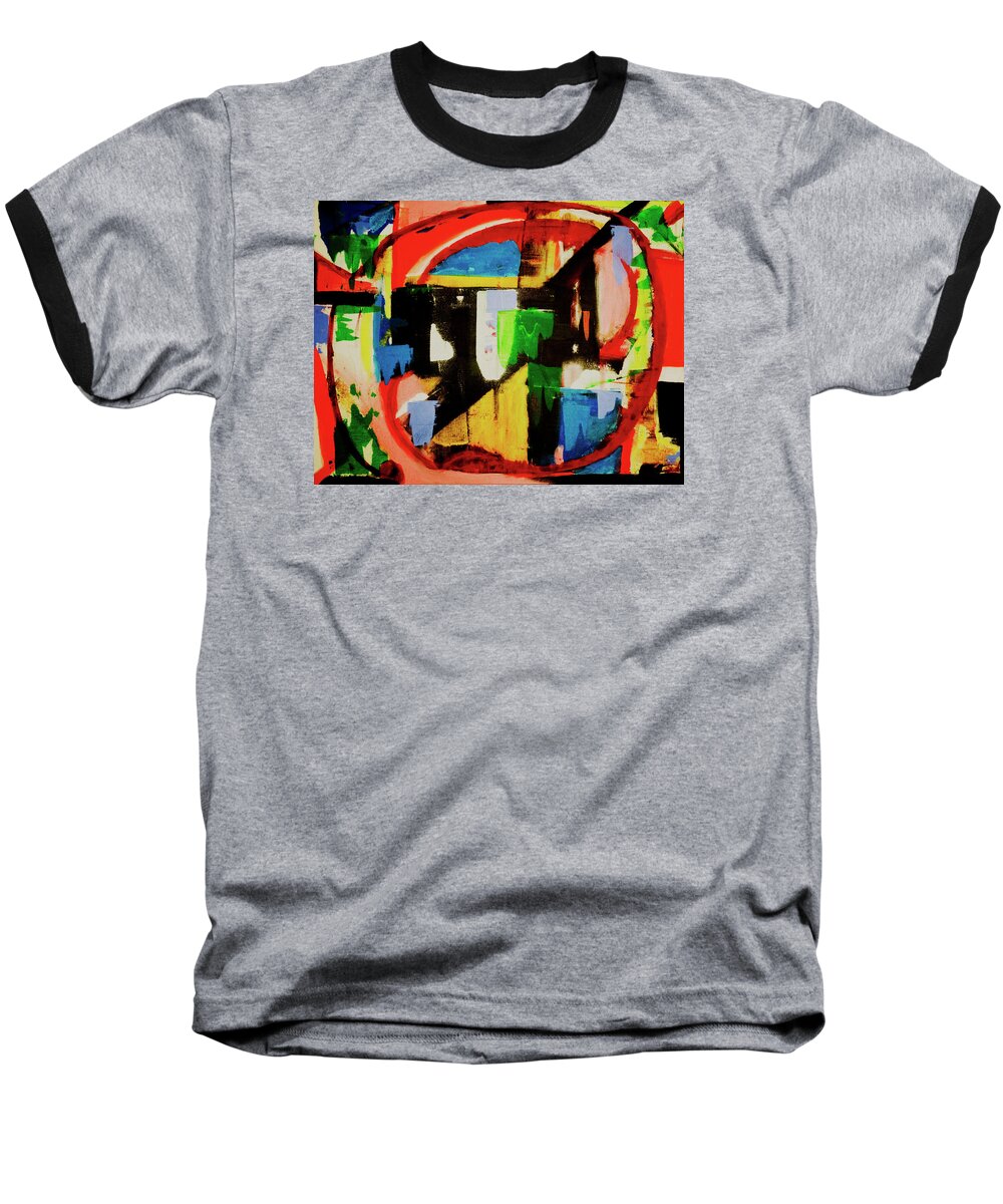 Paintings Baseball T-Shirt featuring the painting Take Me There by Jose Rojas