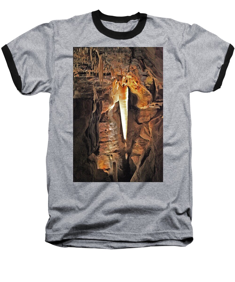 Crystal Baseball T-Shirt featuring the photograph The Crystal King by Gary Kaylor