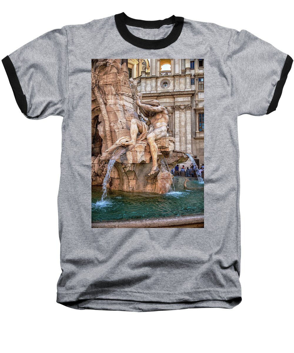 Danube Baseball T-Shirt featuring the photograph The Nile by Joseph Yarbrough