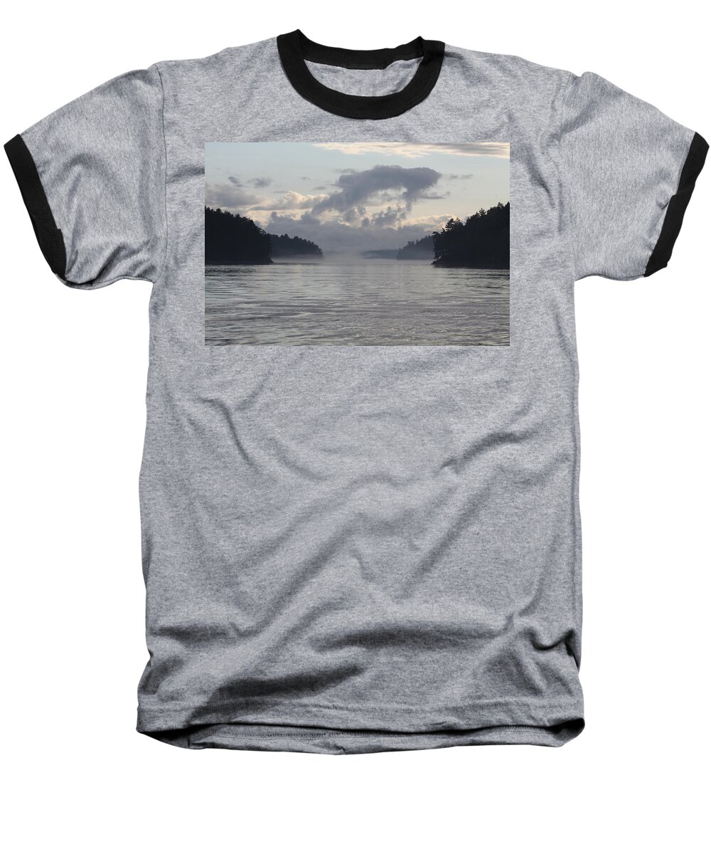 Sea Baseball T-Shirt featuring the photograph The Pass by Fred Bailey