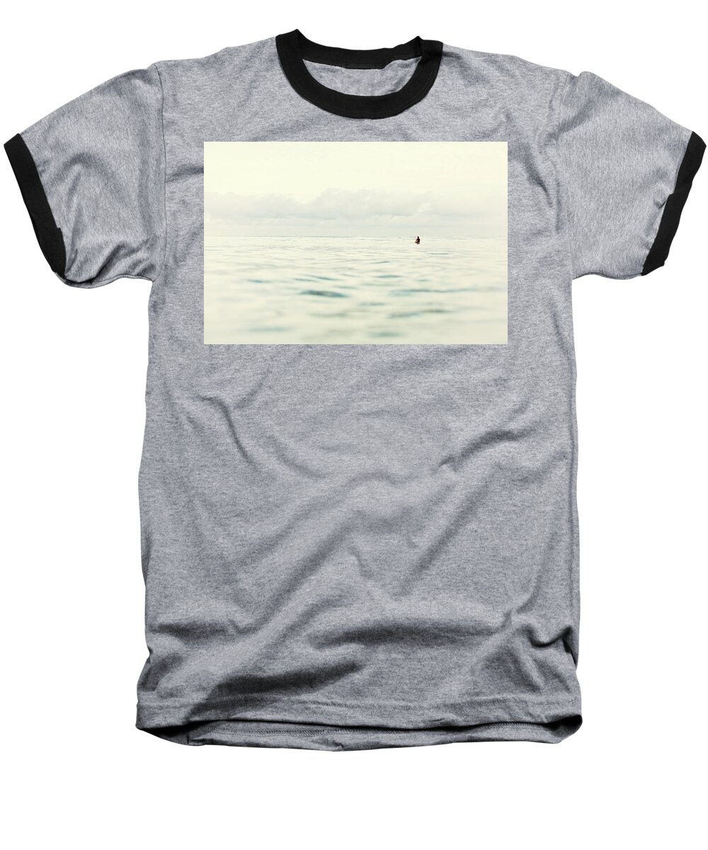 Surfing Baseball T-Shirt featuring the photograph Therapy by Nik West