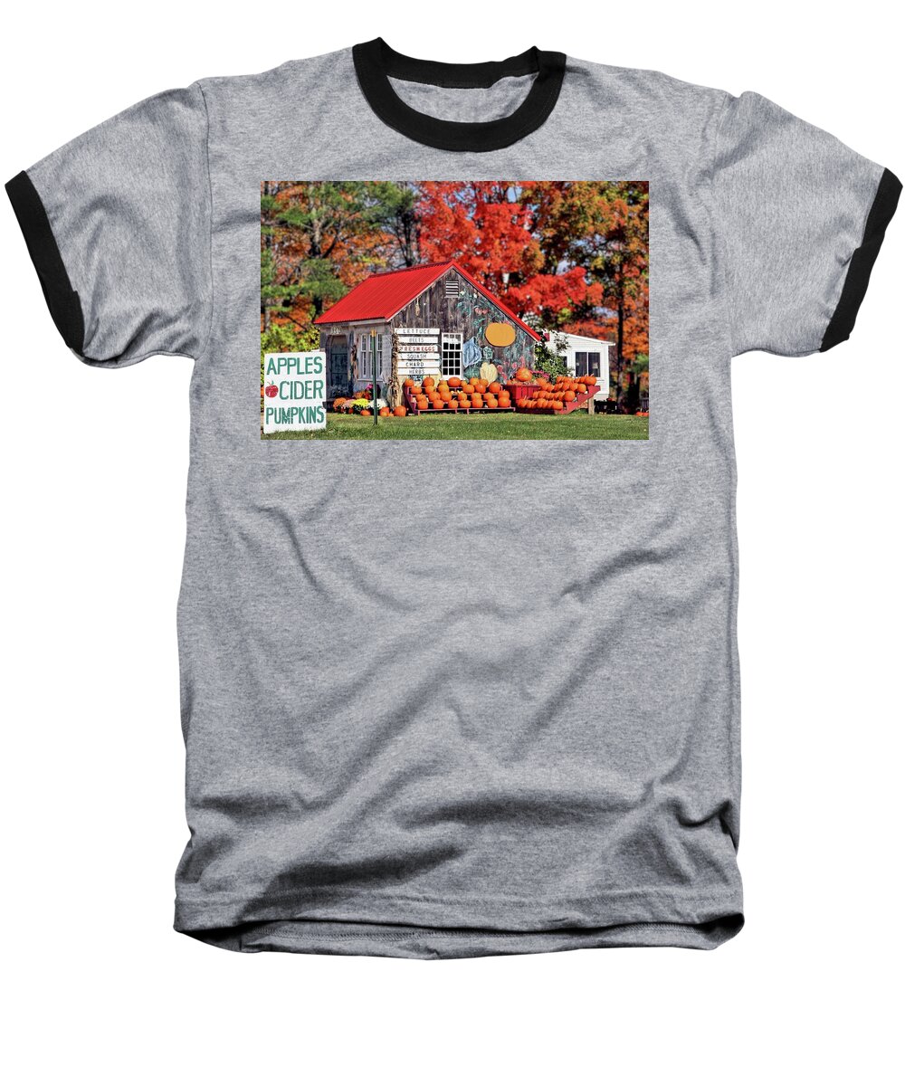 Vermont Baseball T-Shirt featuring the photograph Vermont Splendor by DJ Florek