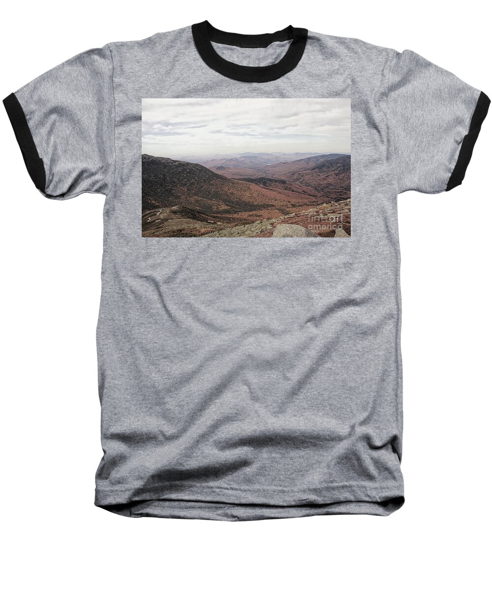 Marcia Lee Jones Baseball T-Shirt featuring the photograph White Mountain Series #3 by Marcia Lee Jones