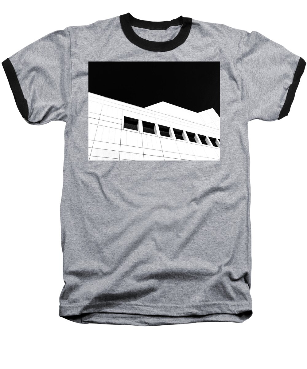 Architecture Baseball T-Shirt featuring the photograph Geometries #1 by Mark David Gerson