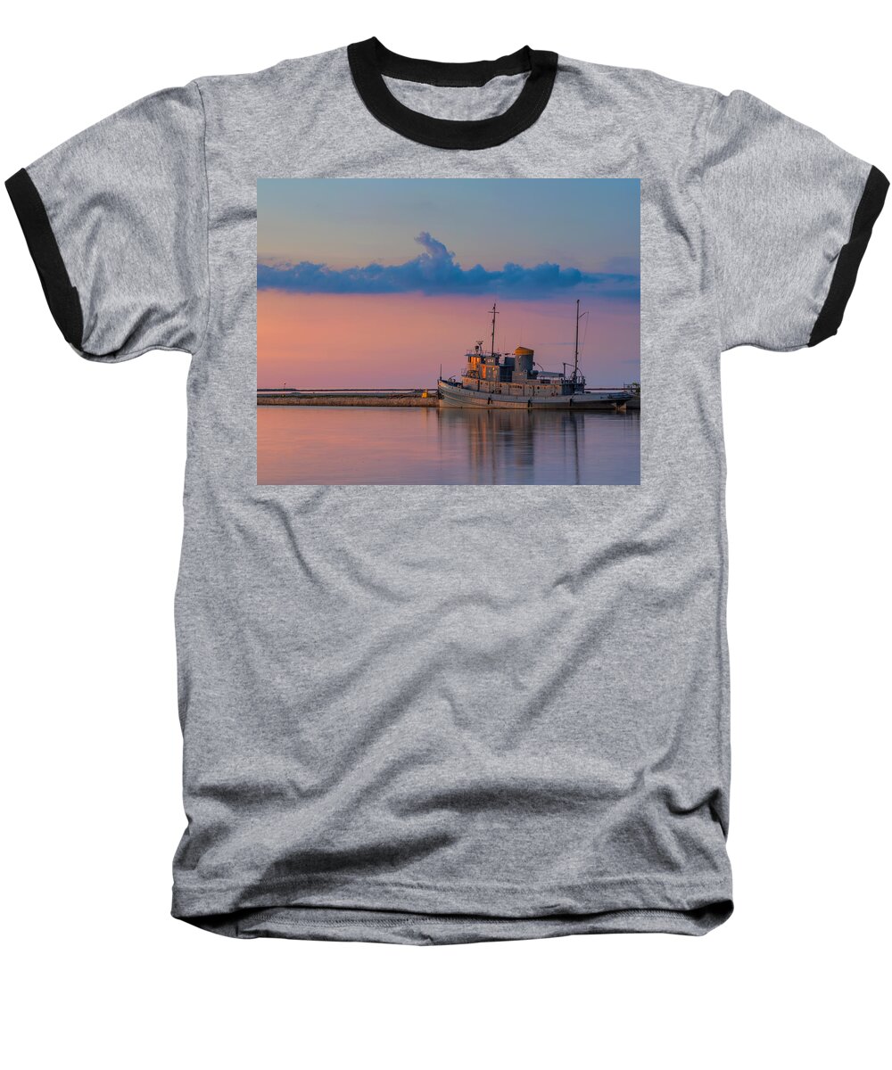 Sunset Baseball T-Shirt featuring the photograph Golden Sunset #2 by Rod Best