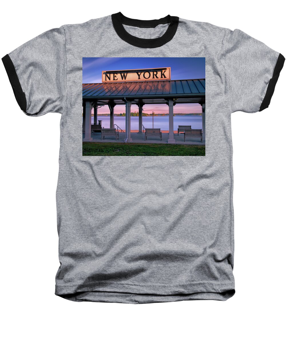 1000 Islands Baseball T-Shirt featuring the photograph 1000 Islands Morning by Andy Crawford