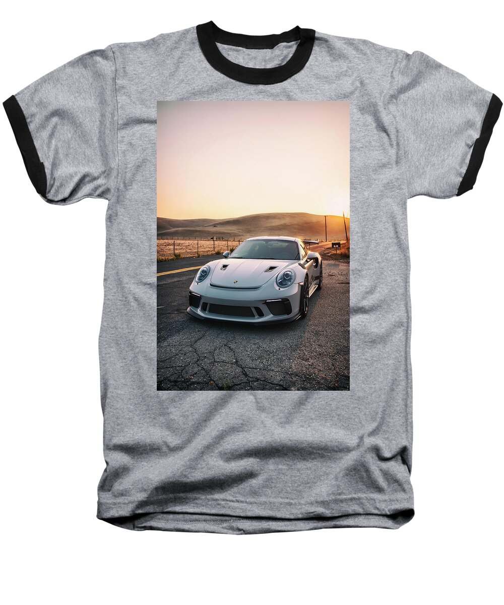 Cars Baseball T-Shirt featuring the photograph #Porsche #911 #GT3RS #Print #61 by ItzKirb Photography