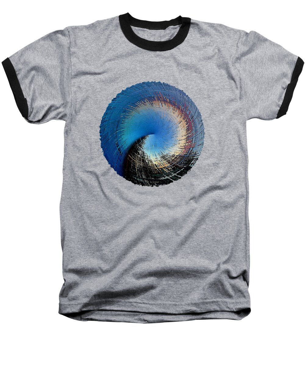 Blue Baseball T-Shirt featuring the digital art A Passage of Time by David Manlove
