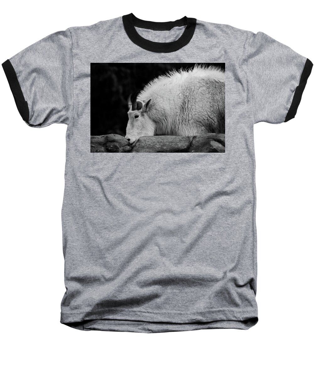 Rocky Baseball T-Shirt featuring the photograph A Rocky Afternoon by Laddie Halupa