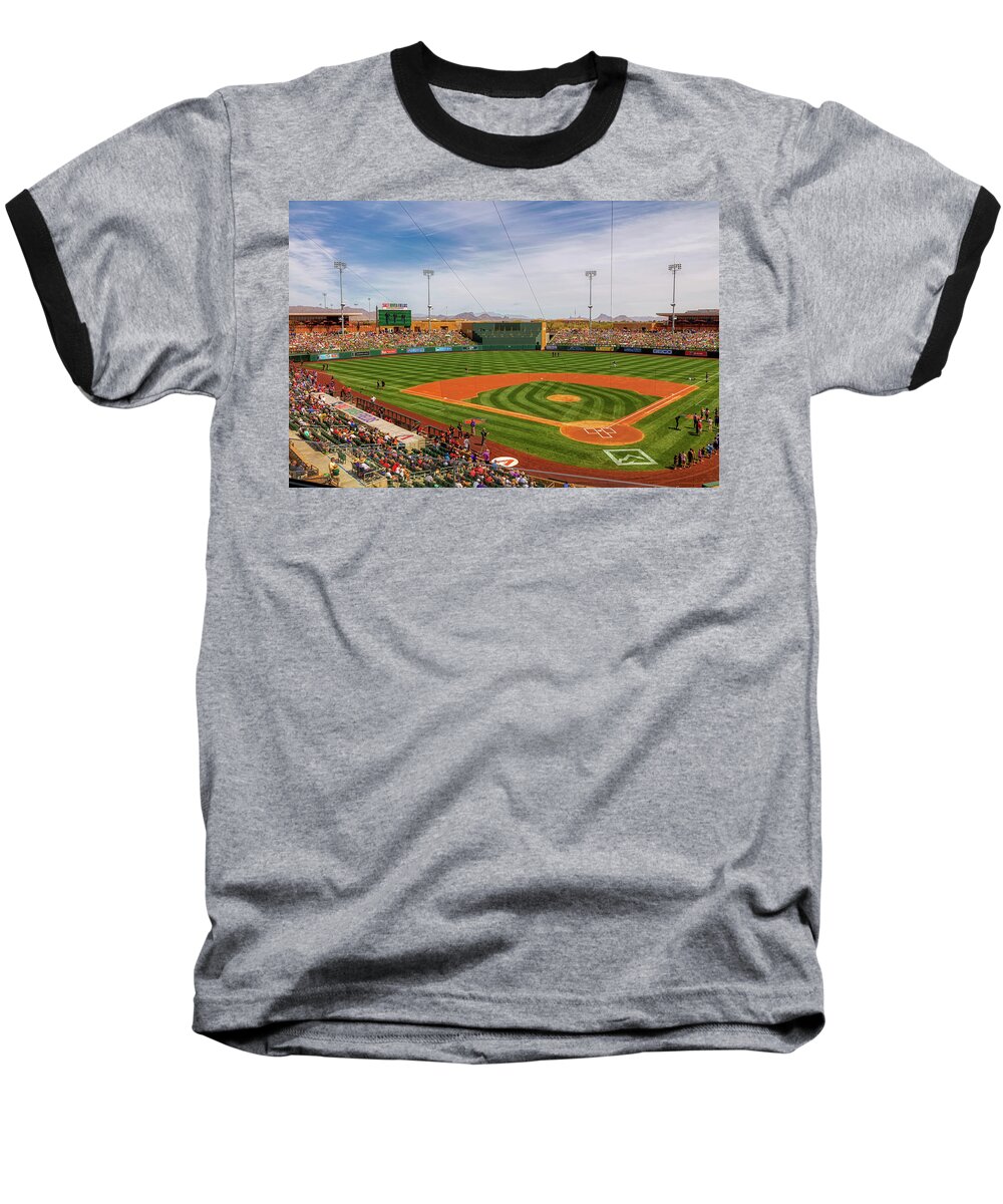 Arizona Diamondbacks Baseball T-Shirt featuring the photograph Arizona Diamondbacks - Spring Training by Mountain Dreams