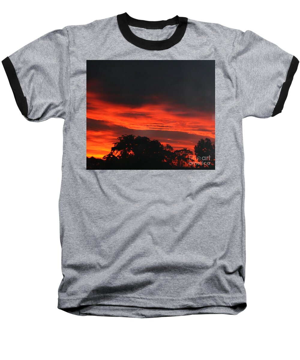 Sun Baseball T-Shirt featuring the photograph Awakening by Cynthia Marcopulos