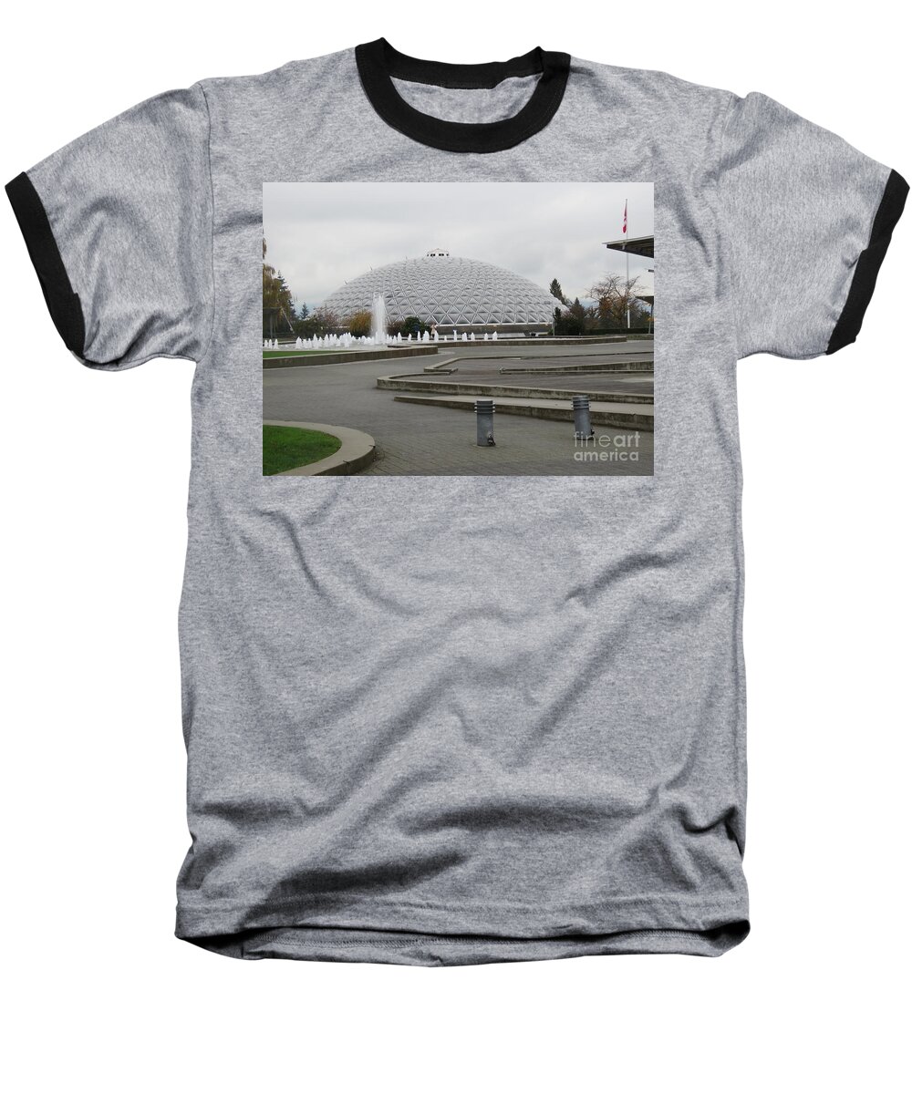 Fall Baseball T-Shirt featuring the photograph Bloedel Conservatory by Mary Mikawoz