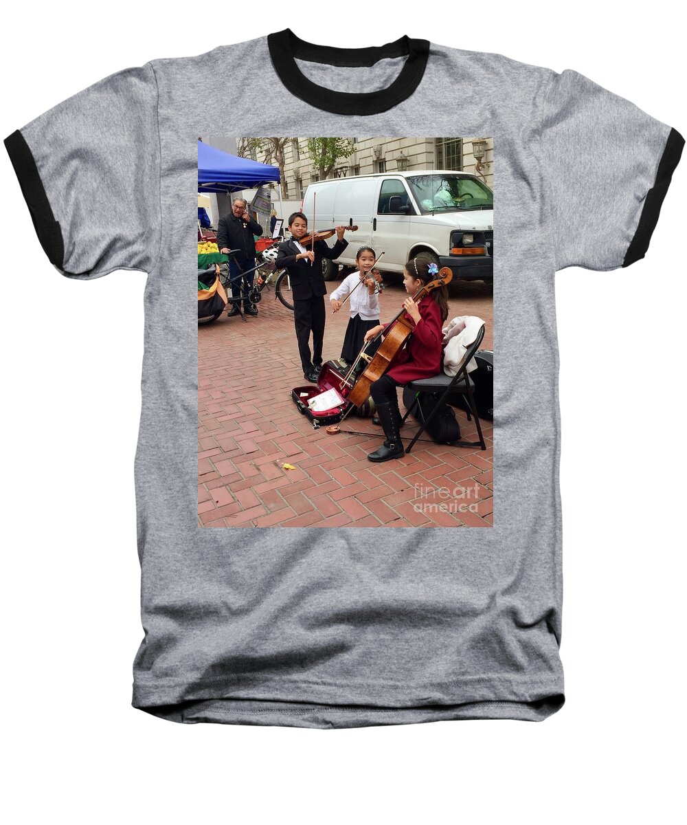 Young Baseball T-Shirt featuring the photograph Farmers Market Series 1-10 by J Doyne Miller
