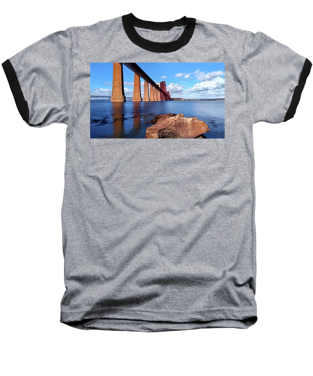 Bridge Baseball T-Shirt featuring the photograph Forth Bridge by Kuni Photography