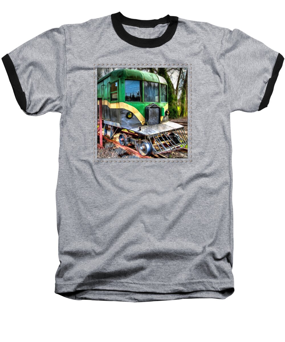 Hdr Baseball T-Shirt featuring the photograph Galloping Goose by Thom Zehrfeld