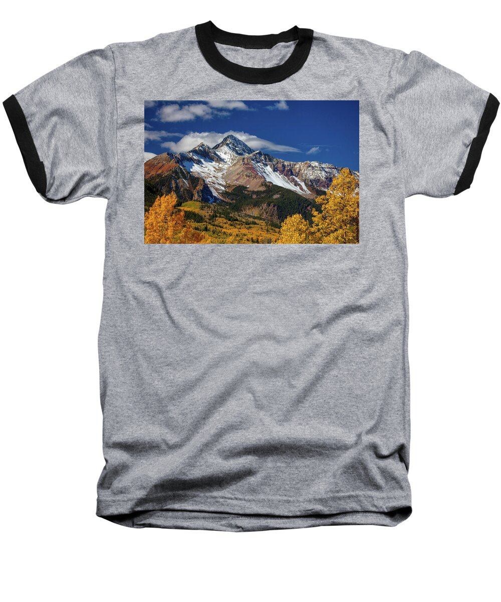 Colorado Landscapes Baseball T-Shirt featuring the photograph Golden Afternoon by Darren White