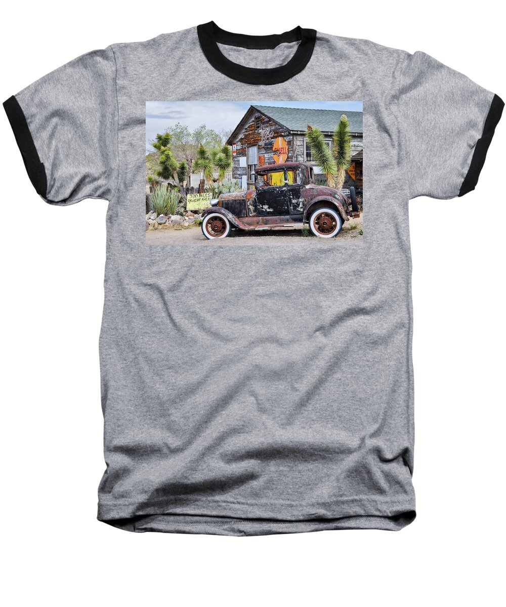 Route 66 Baseball T-Shirt featuring the photograph Hackberry Route 66 by Kyle Hanson