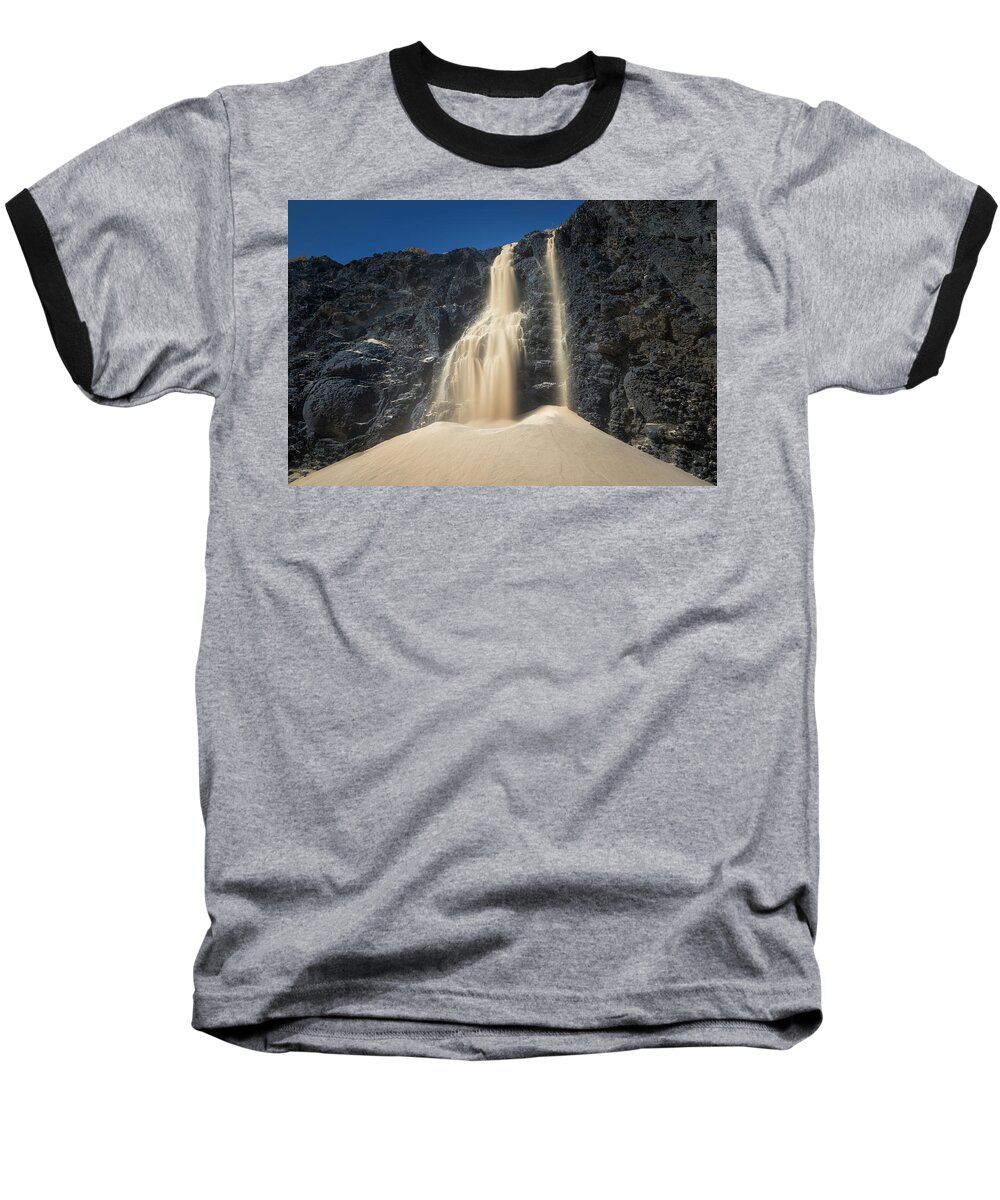 Cascade Baseball T-Shirt featuring the photograph Hourglass by Giovanni Allievi