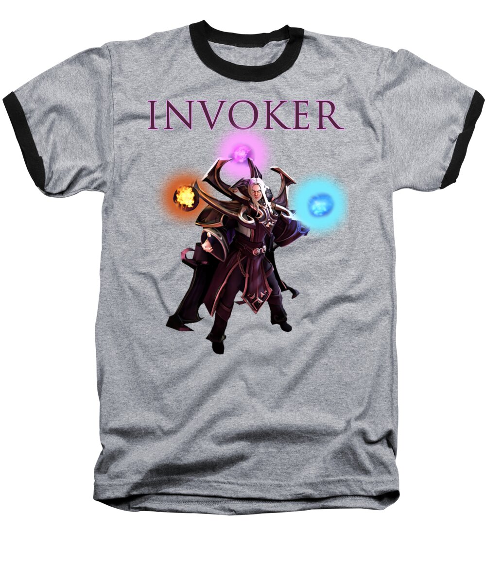 Invoker Ringer T-Shirt by Jhon design - Pixels