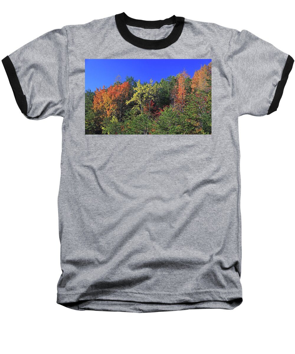 Autumn Baseball T-Shirt featuring the photograph Keno Colors by Gary Kaylor